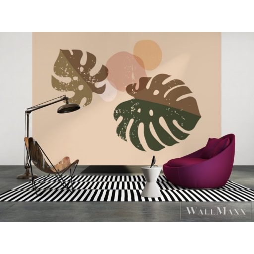 AS CREATION DesignWalls 2 DD123679 zöld filodendron mintás grafikus digitális panel
