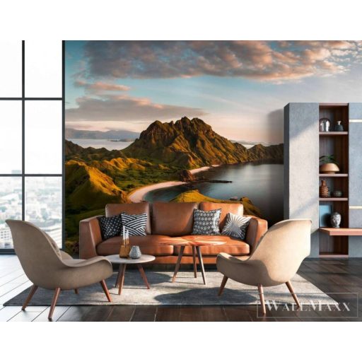 AS CREATION DesignWalls 2 DD123683 zöld skócia mintás fotografikus digitális panel