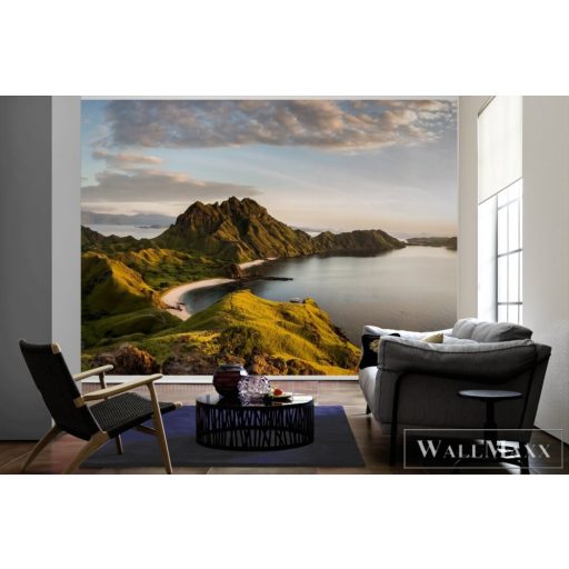 AS CREATION DesignWalls 2 DD123683 zöld skócia mintás fotografikus digitális panel