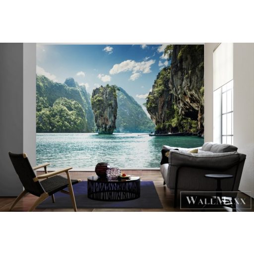 AS CREATION DesignWalls 2 DD123688 kék thaiföld mintás fotografikus digitális panel