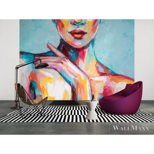 AS CREATION DesignWalls 2 DD123700 színes díva mintás grafikus digitális panel