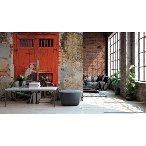 AS CREATION DesignWalls 2 DD123711 vörös motoros fotografikus digitális panel