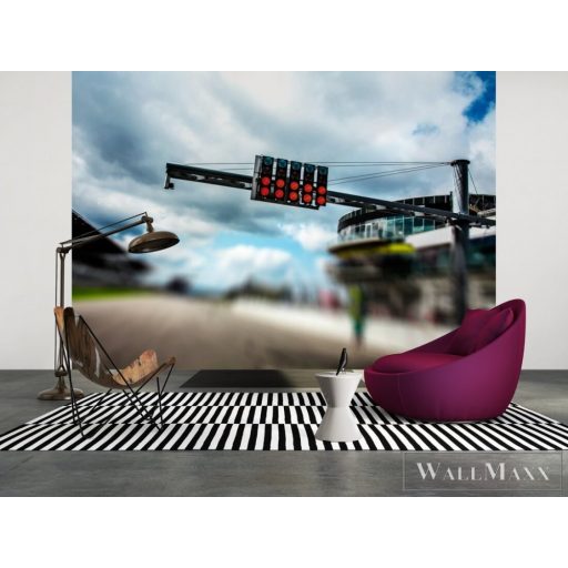 AS CREATION DesignWalls 2 DD123715 kék rajtlámpa mintás fotografikus digitális panel