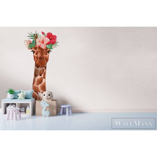 AS CREATION DesignWalls 2 DD123720 barna zsiráf mintás grafikus digitális panel