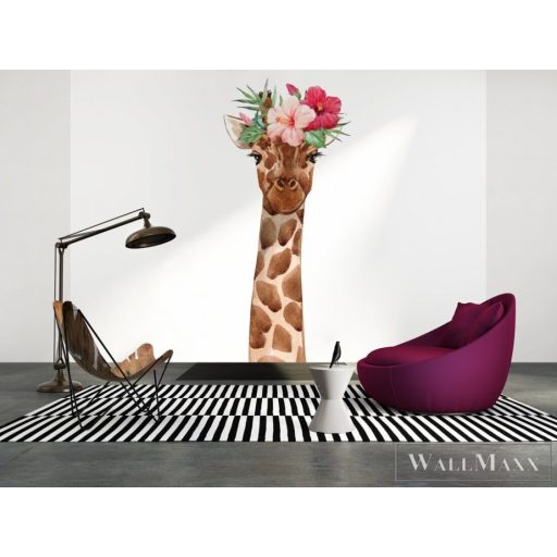 AS CREATION DesignWalls 2 DD123720 barna zsiráf mintás grafikus digitális panel