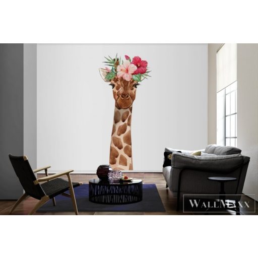 AS CREATION DesignWalls 2 DD123720 barna zsiráf mintás grafikus digitális panel