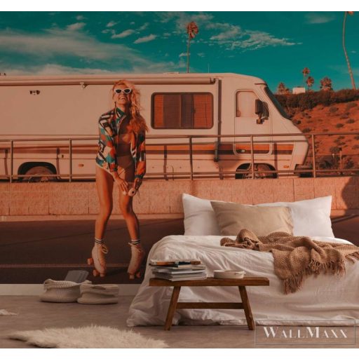 AS CREATION DesignWalls 2 DD123725 bézs kalifornia mintás fotografikus digitális panel