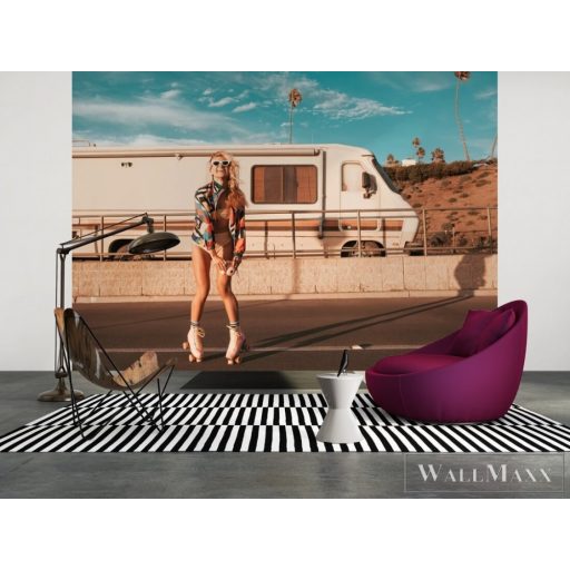 AS CREATION DesignWalls 2 DD123725 bézs kalifornia mintás fotografikus digitális panel