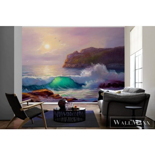 AS CREATION DesignWalls 2 DD123728 kék óceán mintás grafikus digitális panel