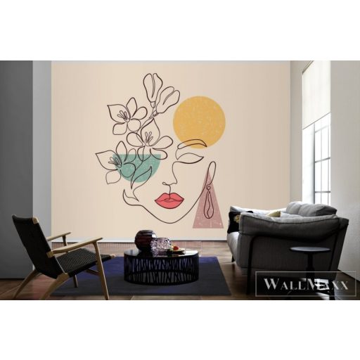 AS CREATION DesignWalls 2 DD123731 bézs angyal mintás grafikus digitális panel