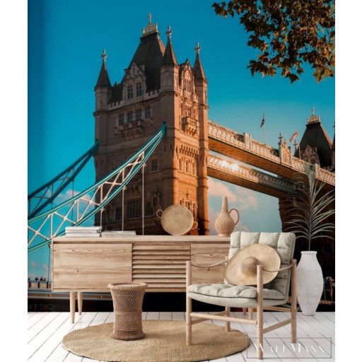 AS CREATION DesignWalls 2 DD123735 bézs tower híd mintás fotografikus digitális panel