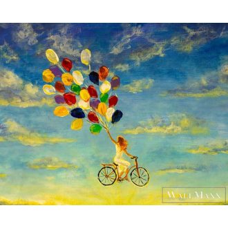   AS CREATION DesignWalls 2 DD123817 kék lufi mintás grafikus digitális panel