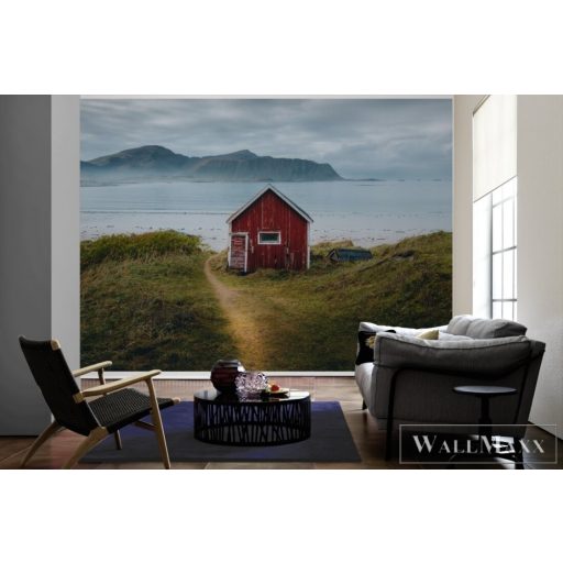 AS CREATION DesignWalls 2 DD123820 kék viskó mintás fotografikus digitális panel