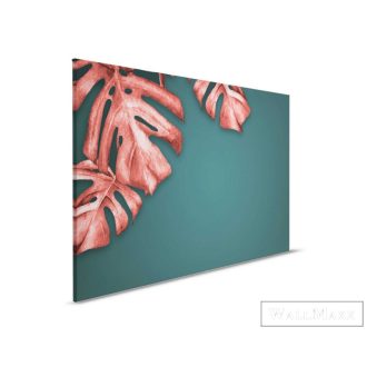   AS CREATION DesignWalls 2 DD123834 türkíz levél mintás grafikus digitális panel