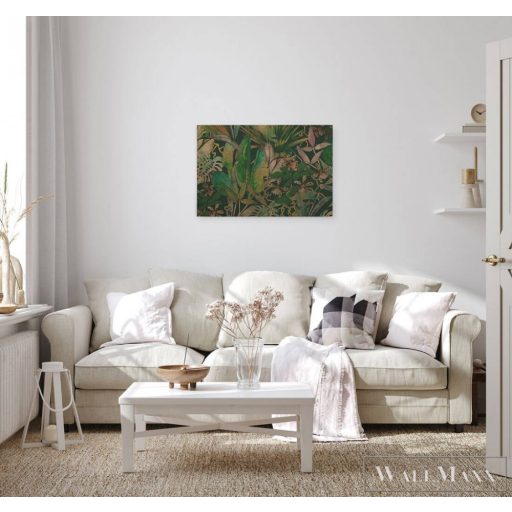 AS CREATION DesignWalls 2 DD123839 zöld levél mintás grafikus digitális panel