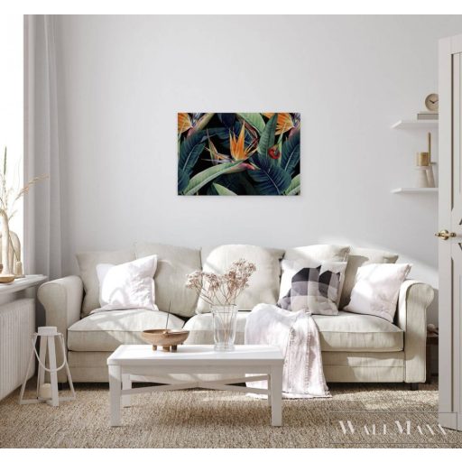 AS CREATION DesignWalls 2 DD123840 kék levél mintás grafikus digitális panel