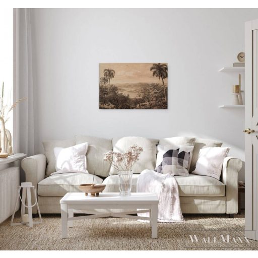 AS CREATION DesignWalls 2 DD123845 bézs dzsungel mintás grafikus digitális panel