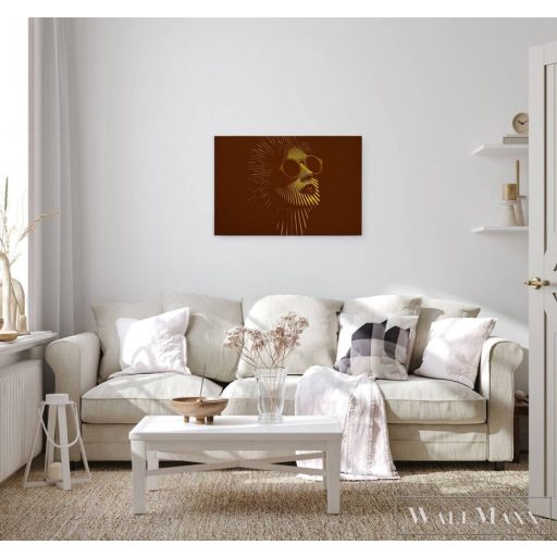 AS CREATION DesignWalls 2 DD123877 arany díva mintás fotografikus digitális panel