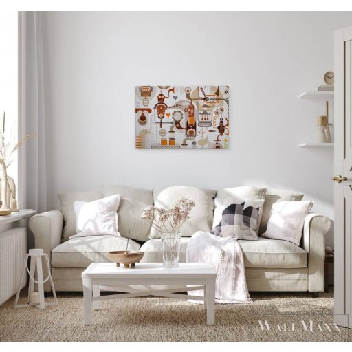 AS CREATION DesignWalls 2 DD123886 barna robot mintás ifjúsági digitális panel