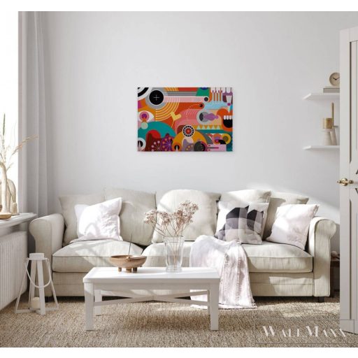 AS CREATION DesignWalls 2 DD123887 színes pop zene mintás grafikus digitális panel