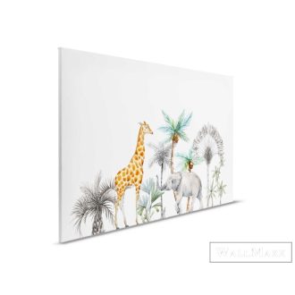   AS CREATION DesignWalls 2 DD123892 fehér szafari mintás ifjúsági digitális panel