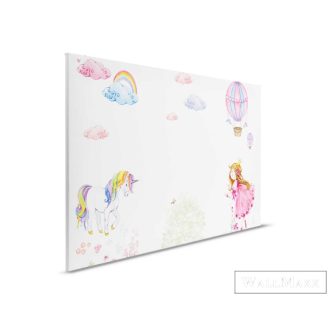   AS CREATION DesignWalls 2 DD123901 színes unikornis mintás grafikus digitális panel