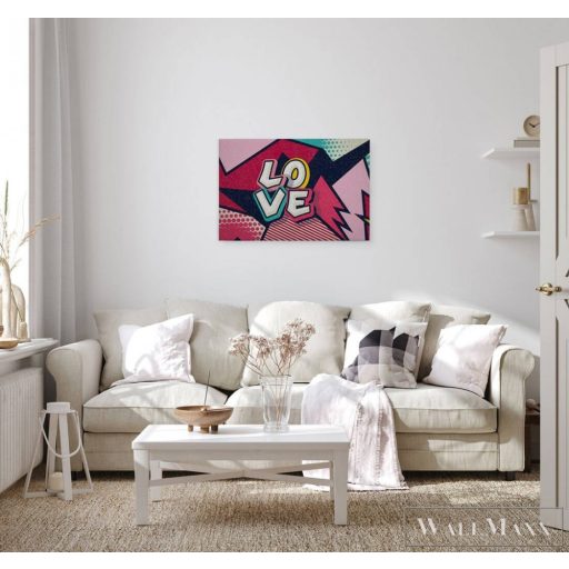 AS CREATION DesignWalls 2 DD123924 színes love mintás grafikus digitális panel