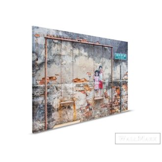   AS CREATION DesignWalls 2 DD123928 barna hinta mintás fotografikus digitális panel