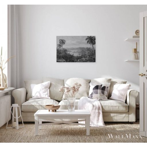 AS CREATION DesignWalls 2 DD123934 fekete-fehér kongó mintás grafikus digitális panel