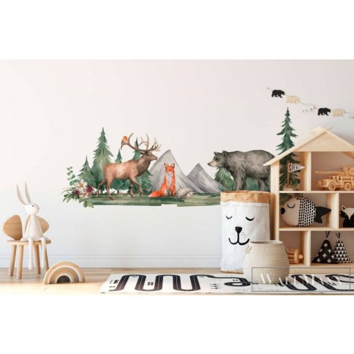 AS CREATION DesignWalls 2 DD123946 zöld állatos ifjúsági digitális panel