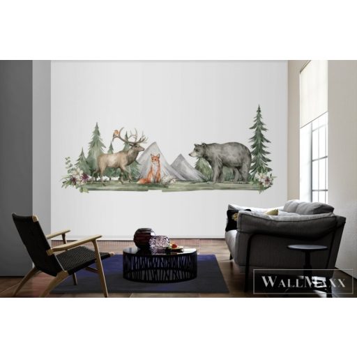 AS CREATION DesignWalls 2 DD123946 zöld állatos ifjúsági digitális panel