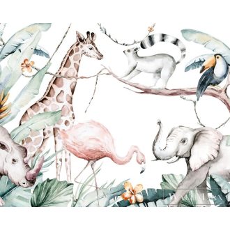   AS CREATION DesignWalls 2 DD123952 bézs afrika mintás ifjúsági digitális panel