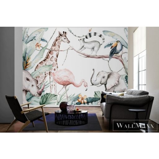 AS CREATION DesignWalls 2 DD123952 bézs afrika mintás ifjúsági digitális panel