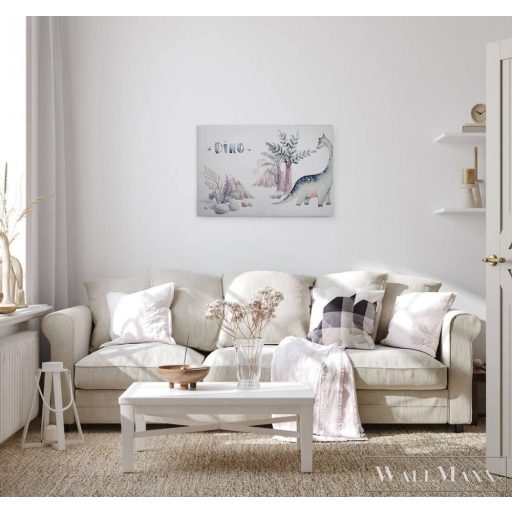 AS CREATION DesignWalls 2 DD123956 rózsaszín, fehér Dinó mintás Ifjúsági vlies digitális panel