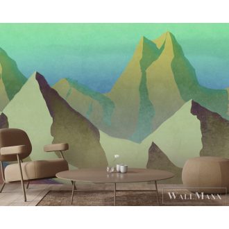   AS CREATION Walls by Patel 4 DD127497 zöld ALTITUDE-2 grafikai digitális panel