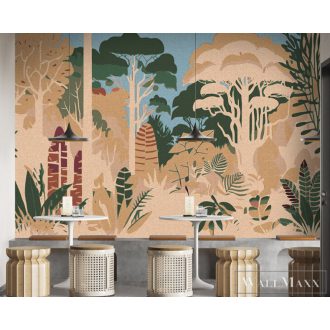   AS CREATION Walls by Patel 4 DD127505 bézs ELARA grafikai digitális panel