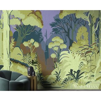   AS CREATION Walls by Patel 4 DD127513 zöld RUNA grafikai digitális panel