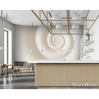   AS CREATION Walls by Patel 4 DD127541 krémszínű SWIRL térhatású digitális panel