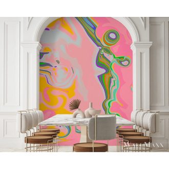   AS CREATION Walls by Patel 4 DD127581 színes FLUXUS grafikai digitális panel