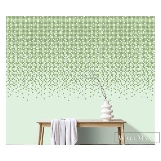   AS CREATION Walls by Patel 4 DD127618 zöld PIXI-MINT grafikai digitális panel