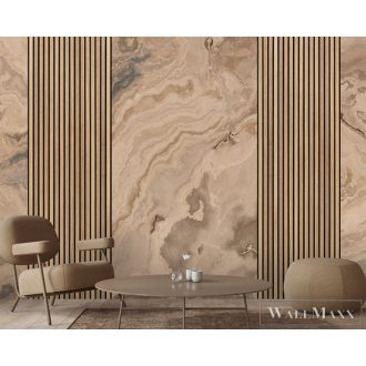   AS CREATION Walls by Patel 4 DD127665 bézs TRAVERTINO-2 grafikai digitális panel