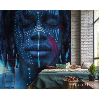   AS CREATION Walls by Patel 4 DD127685 kék MIKALA térhatású digitális panel