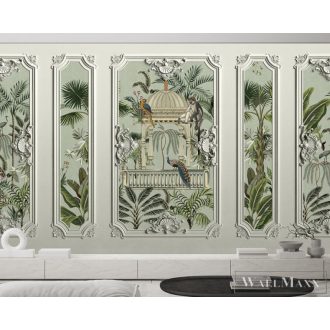   AS CREATION Walls by Patel 4 DD127713 bézs DARJEELING barokk digitális panel