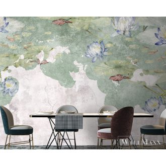   AS CREATION Walls by Patel 4 DD127753 krémszínű LILY természet digitális panel