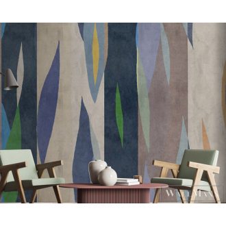   AS CREATION Walls by Patel 4 DD127769 kék VITO jelenet digitális panel