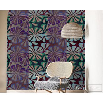   AS CREATION Walls by Patel 4 DD127781 kék NEVIO grafikai digitális panel