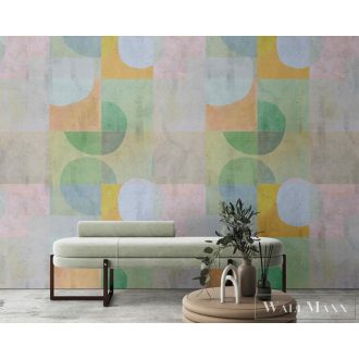   AS CREATION Walls by Patel 4 DD127793 zöld ELIJA-1 geometriai digitális panel