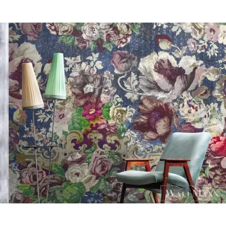   AS CREATION Walls by Patel 4 DD127837 kék CARMENTE-2 barokk digitális panel