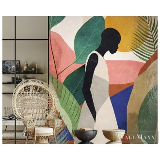   AS CREATION Walls by Patel 4 DD127853 zöld NALA grafikai digitális panel