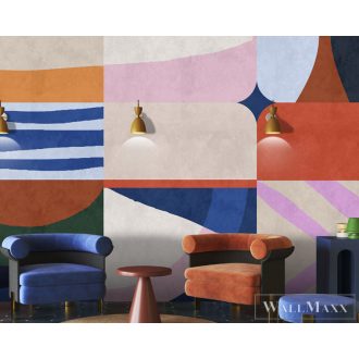   AS CREATION Walls by Patel 4 DD127857 kék MAÑANA grafikai digitális panel